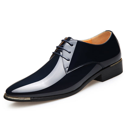 Chaussure Homme en Cuir Verni