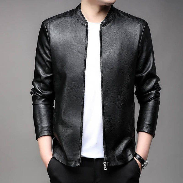 Jaqueta de Couro Masculina Gimel