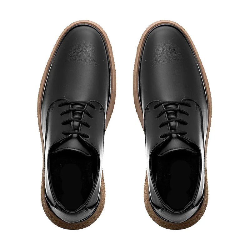 Sapato Masculino Derby Casual New Crepe Confort Classic